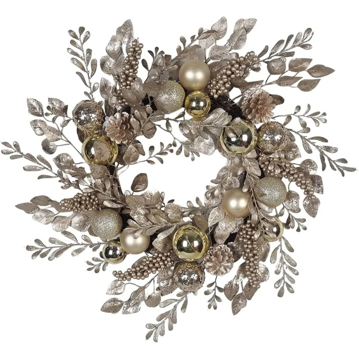 Faux Rattan 24'' Wreath | Wayfair North America