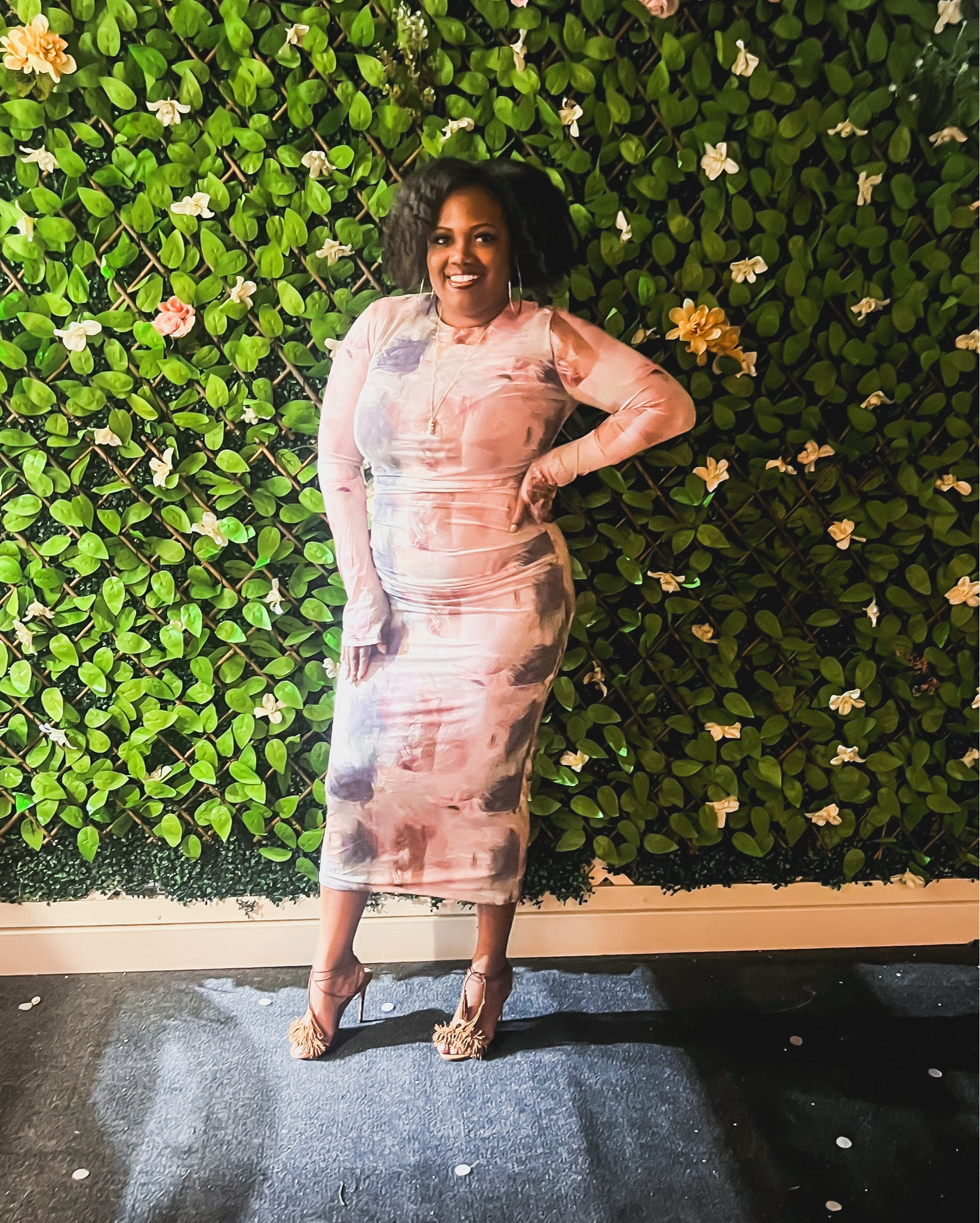 Champagne Dreams & 40th Birthday Magic ✨🥂

A top-tier night in Orlando celebrating my Sandz, Dana, as she stepped into 40 & fabulous! The Champagne Dreams: 40th Edition theme was everything—luxury, elegance, and unforgettable vibes. 🍾💫

For the night, I went for a high-low luxe look in this fitted patterned mesh midi dress from SHEIN, paired with my Aquazzura designer sandals, Louis Vuitton clutch, and gold statement jewelry. Soft glam makeup completed the look. 💄✨



📸 Swipe for party moments, birthday love, and some of my favorite people! 🎉💃🏾

Drop a 🥂 in the comments if you love a luxe celebration! ⬇️

#ChampagneDreams #40AndFabulous #BirthdayVibes #EffortlessLuxe #SimpliLuxeStyle #ChicAndLuxe #AffordableLuxury #SheinStyle #LTKFinds #HighLowFashion #LuxeForLess


#LTKFindsUnder100 #LTKFindsUnder50 #LTKParties