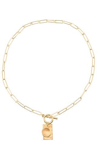 Five and Two Shelby Necklace in Metallic Gold. | Revolve Clothing (Global)