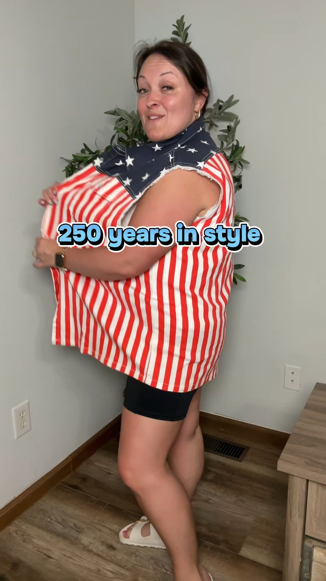 Red white and blue 4th of July shirt for men