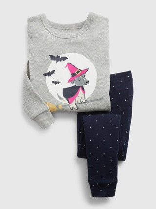 babyGap 100% Organic Cotton Halloween Dog PJ Set | Gap (US)