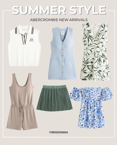 Abercrombie Summer Style New Arrivals 

#LTKStyleTip