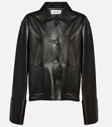 Leather jacket | Mytheresa (US/CA)