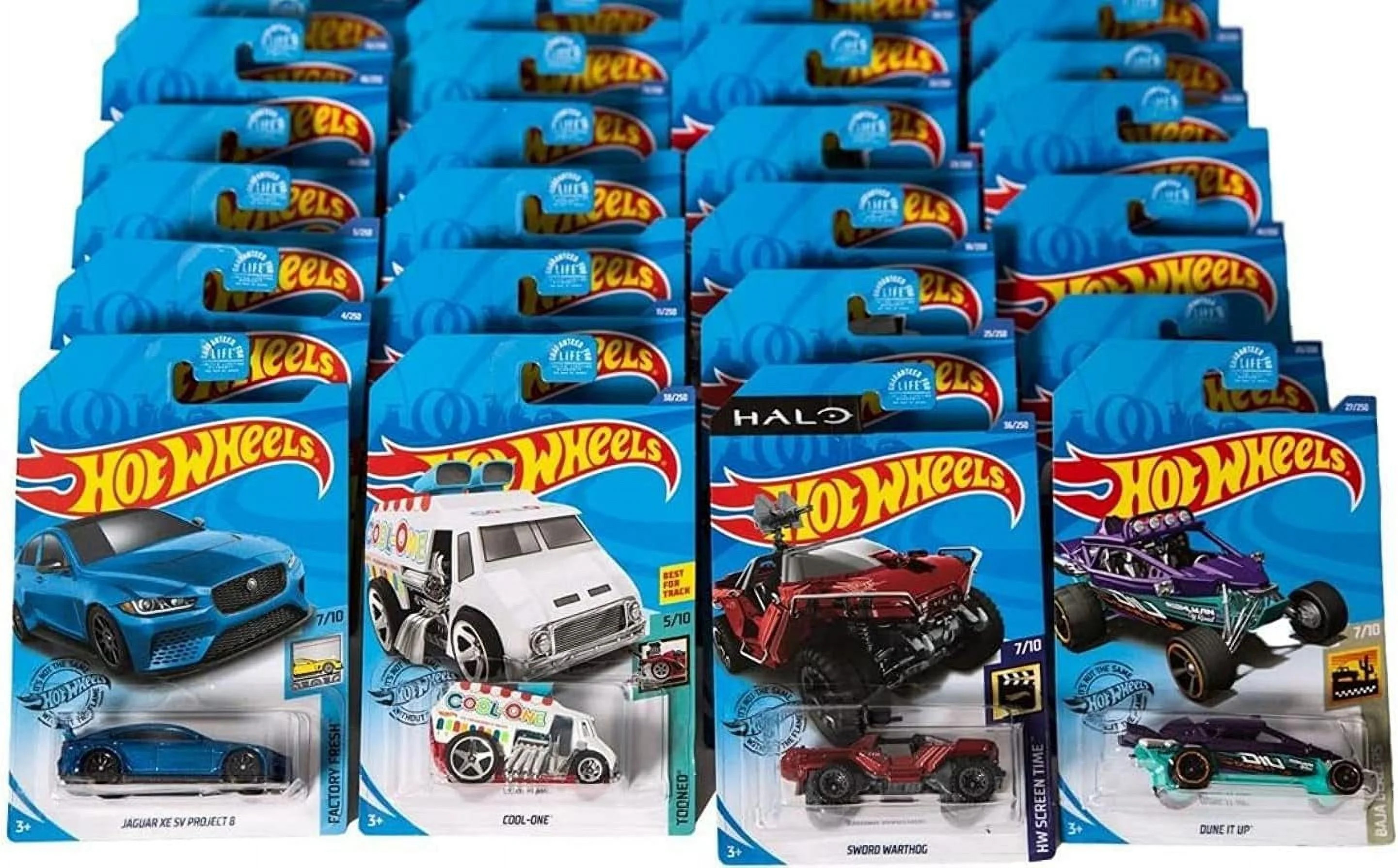 Hot Wheels 24-Car Random Assortment Party Pack 2017 and Newer | Walmart (US)