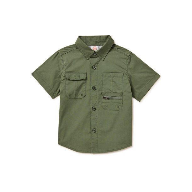 Wonder Nation Toddler Boy Adventure Shirt, Sizes 12M-5T | Walmart (US)