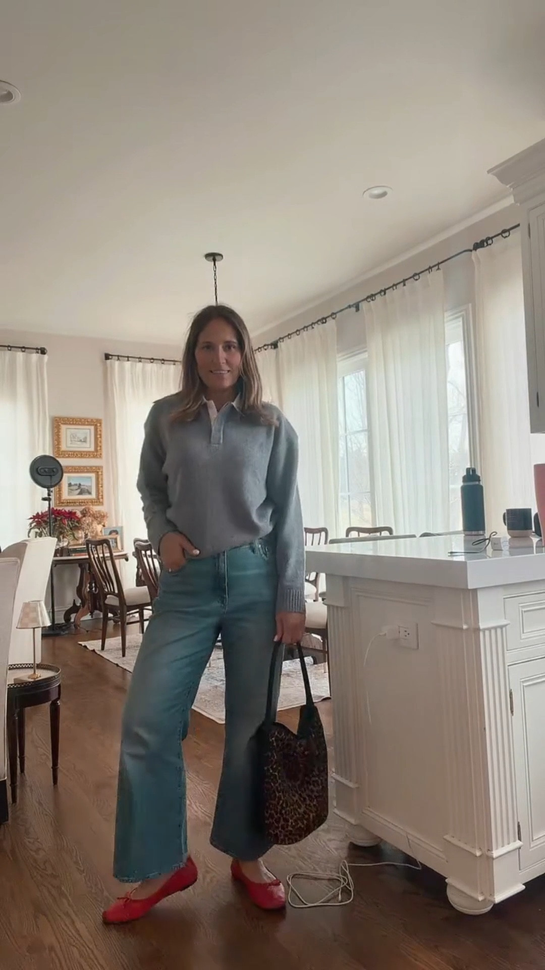 I love the leopard print; it’s so fun paired with red. Mine is sold out, but I’ve linked lots of similar leopard print bags that are just as cute. They’re a playful way to add a pop to any outfit.

#LTKSeasonal #LTKMidsize #LTKootd