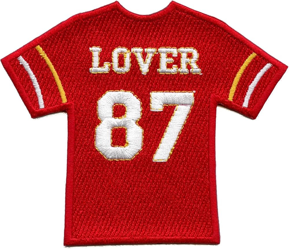 Lover #87 Jersey Patch Artist Kansas City Embroidered Iron On | Amazon (US)