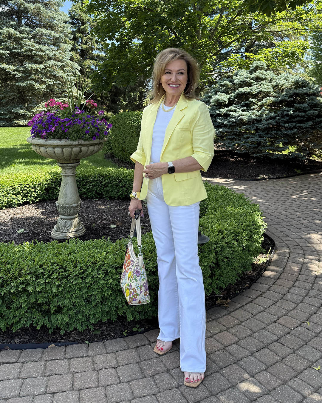 I’ve been talking about Butter Yellow for over a week now for two reasons.

The first is that I love the color and the second is that I wrote about it in my column, “Trendy At any Age” in the new Pretty Magazine.
 
This is the exact jacket I recommended in the article and it’s a good one. If you want to add one butter yellow piece to your wardrobe this summer, this just might be it!

#LTKootd #LTKWorkwear #LTKOver40