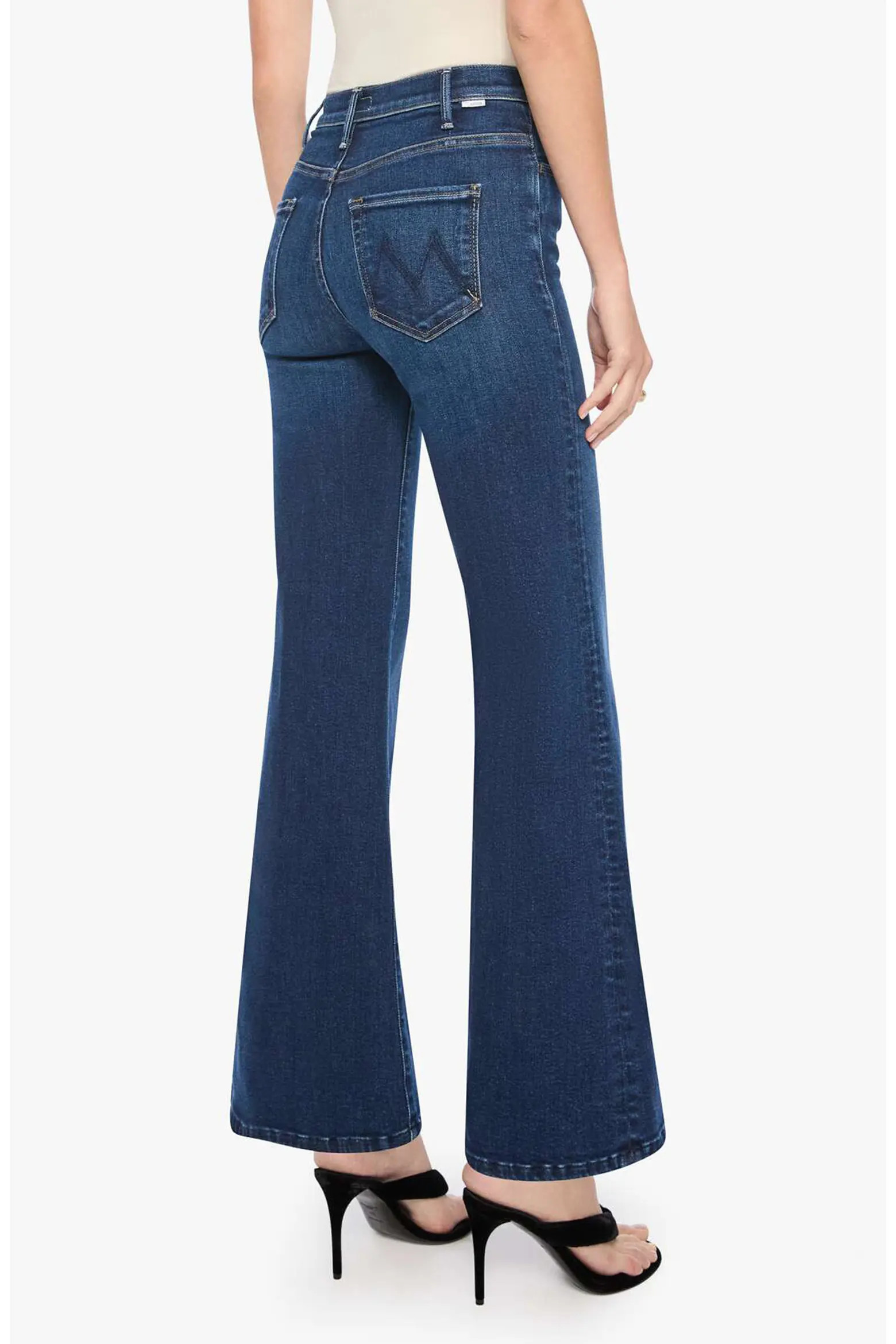The Hustler Roller Sneak High Waist Wide Leg Jeans (Women) | Nordstrom | Nordstrom