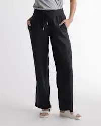 100% European Linen Wide Leg Pants | Quince