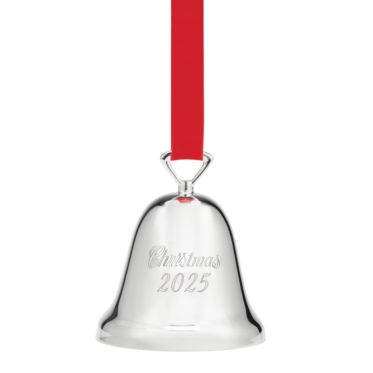 2025 Annual Christmas Bell Silverplate Ornament | Lenox