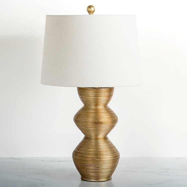 Antique Gold McCollom Table Lamp | Kirkland's Home