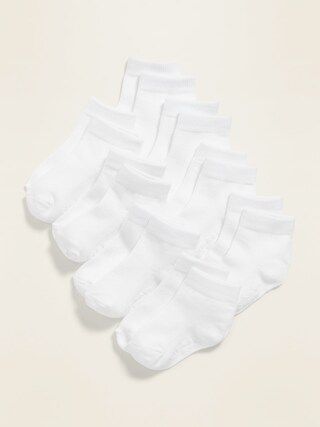 Unisex Crew Socks 8-Pack For Toddler &#x26; Baby | Old Navy (CA)