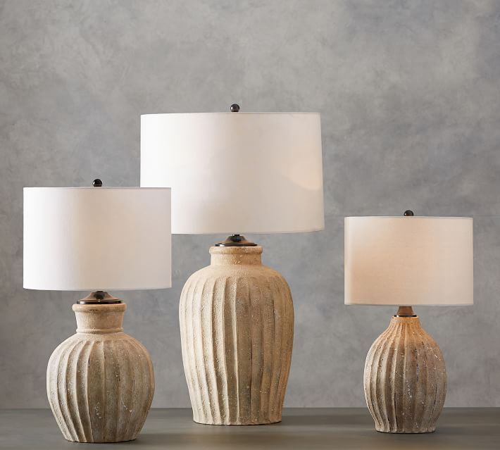 Anders Terra Cotta Table Lamp | Pottery Barn | Pottery Barn (US)