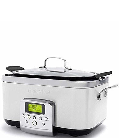 GreenPan Elite 6-Quart Slow Cooker - Cloud Cream | Dillard's