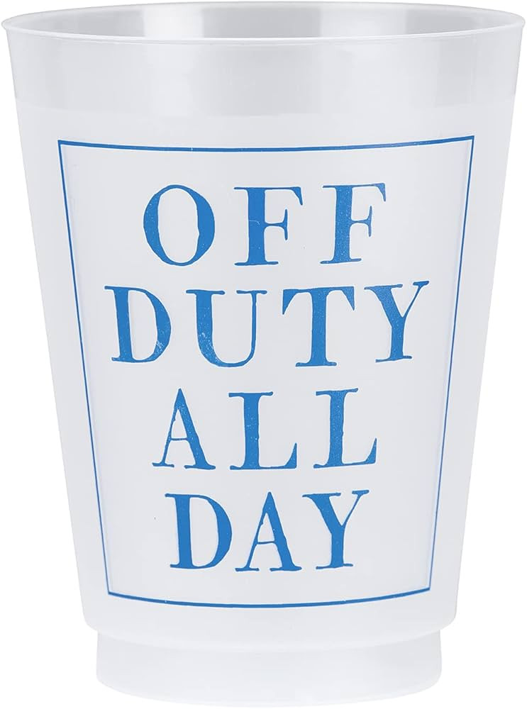 Santa Barbara Design Studio Party Cups Face-to-Face Designs BPA Free Frost Flex Plastic Cups, 8-C... | Amazon (US)