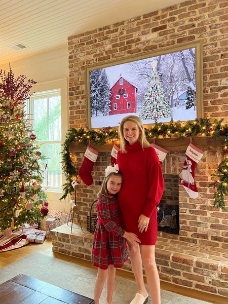 Matching in our Christmas dresses from @walmartfashion 😍
#walmartpartner #walmartfashion 


#LTKSeasonal #LTKGiftGuide #LTKHoliday
