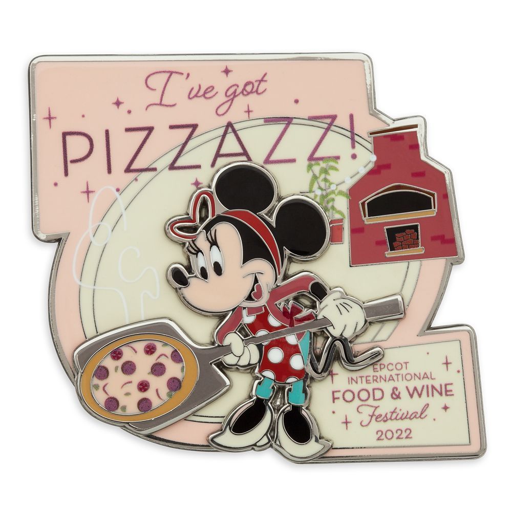 Minnie Mouse Pin – EPCOT International Food & Wine Festival 2022 – Limited Release | Disney Store