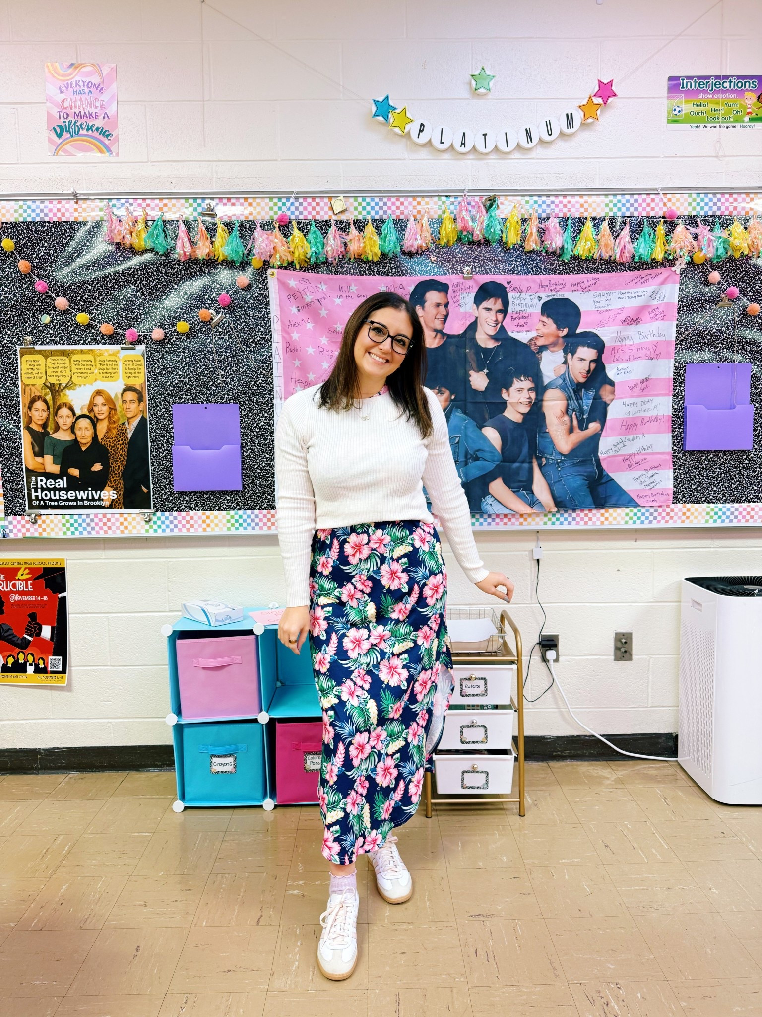 This is the easiest dress to buy for a tropical spirit day! Did I mention it’s also from Amazon and under $30? 

I paired it with my #oldnavy ribbed sweater and favorite #adidas sambas. 

#LTKSeasonal #LTKWorkwear #LTKootd