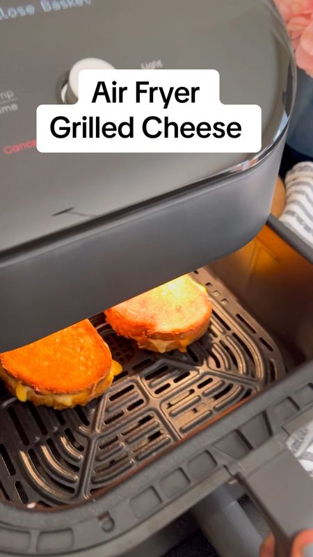 🧀 Craving a quick, kid-friendly meal that's as easy as it gets? Look no further! 🍞 Introducing our Air Fryer Grilled Cheese – it's like a warm hug on a plate! Well, this Air Fryer Grilled Cheese is better than anything made on the stove. Trust us, once you try it, you'll never go back!
Grab Yours Here: https://amzn.to/4do6Ol4

🌟 The best part? You can get creative with your cheese choices! Use any cheese you would like, just mix at least two together to give it a good flavor. 🧀 Whether you're a cheddar champion or a mozzarella maestro, the possibilities are endless!

💡 Here's the secret sauce: rub butter on the outside of the sliced French bread and grill. It's the golden touch that takes your sandwich to the next level! And the result? It comes out amazing! Nice and crispy on the outside, gooey on the inside, and zero soggy bread! 😋

🚀 So, why wait? Dive into the deliciousness of our Air Fryer Grilled Cheese today! Your taste buds – and your inner child – will thank you! What's your favorite cheese combo to use? Let us know in the comments below! 🎉#airfryerrecipes #airfryer #AirFryerMagic #grilledcheese #kidfriendlyfood #amazonkitchenfinds #amazonfinds #founditonamazon #amazonfind

#LTKVideo #LTKhome #LTKGiftGuide
