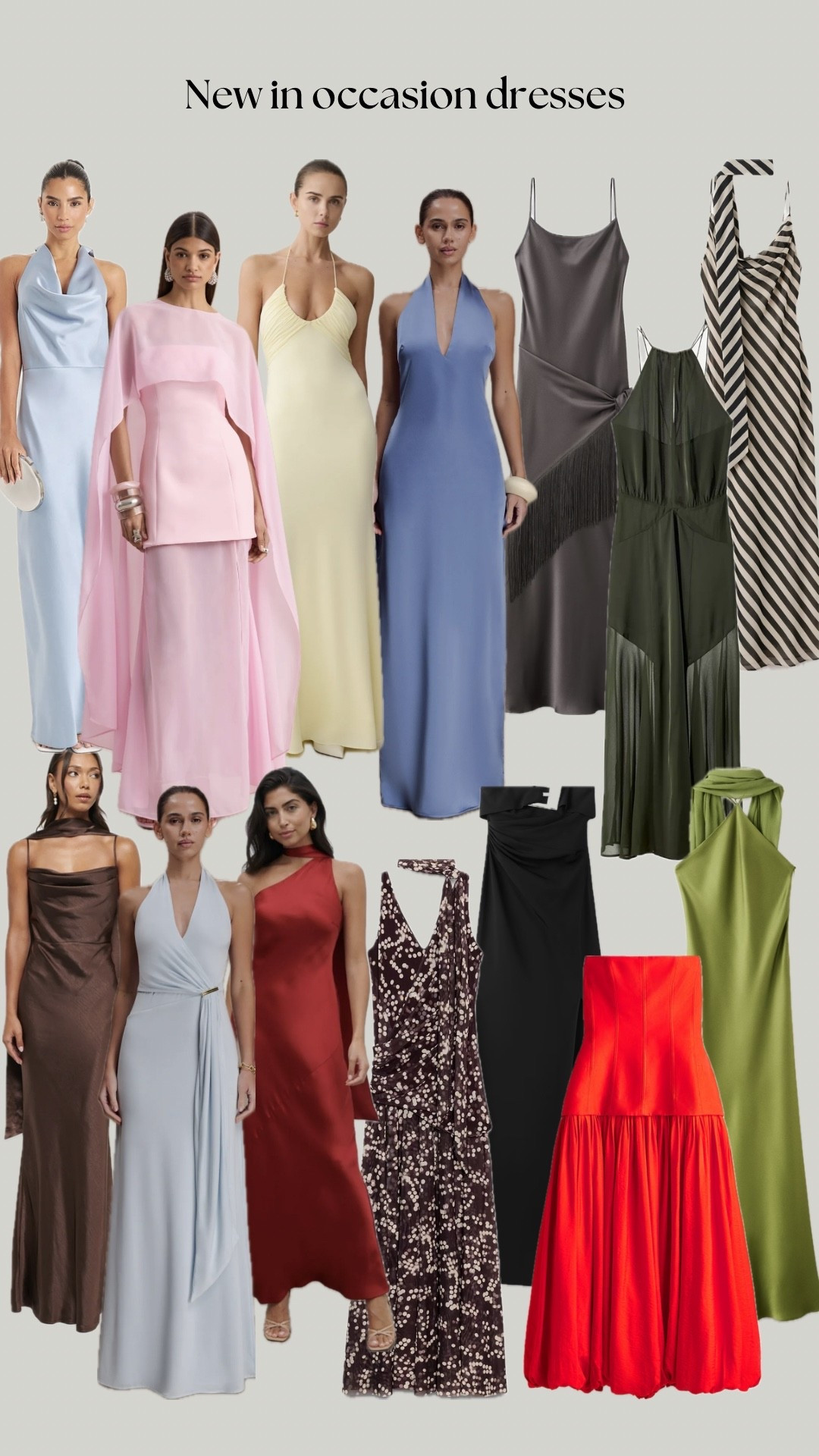 New in occasion dress edit 

#LTKspring #LTKdresses #LTKwedding