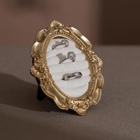 Vintage Style Engagement Ring Holder Jewelry Display Stand Earring Organizer Wedding Flat Lay Decor Prop Gift For Her Daughter Gf Birthday | Etsy (US)