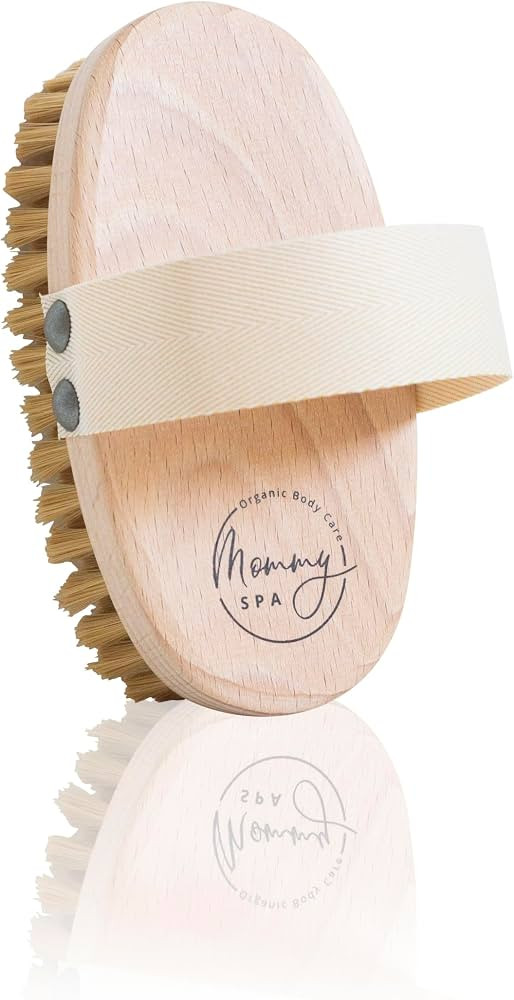 Massageb\u00fcrste f\u00fcr Schwangere von Mommy SPA. Vegane Trockenb\u00fcrste gegen Schwangersc... | Amazon (DE)