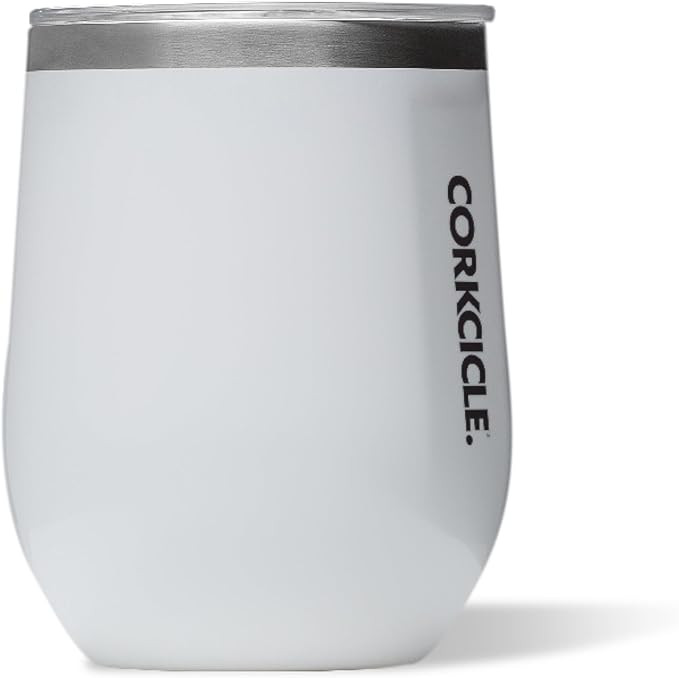 Corkcicle Stemless Wine Tumbler - Keeps Drinks Cold for 6 Hours - Triple-Insulated Stainless Stee... | Amazon (US)