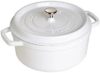 4-Qt. Round Dutch Oven Color: White | Amazon (US)