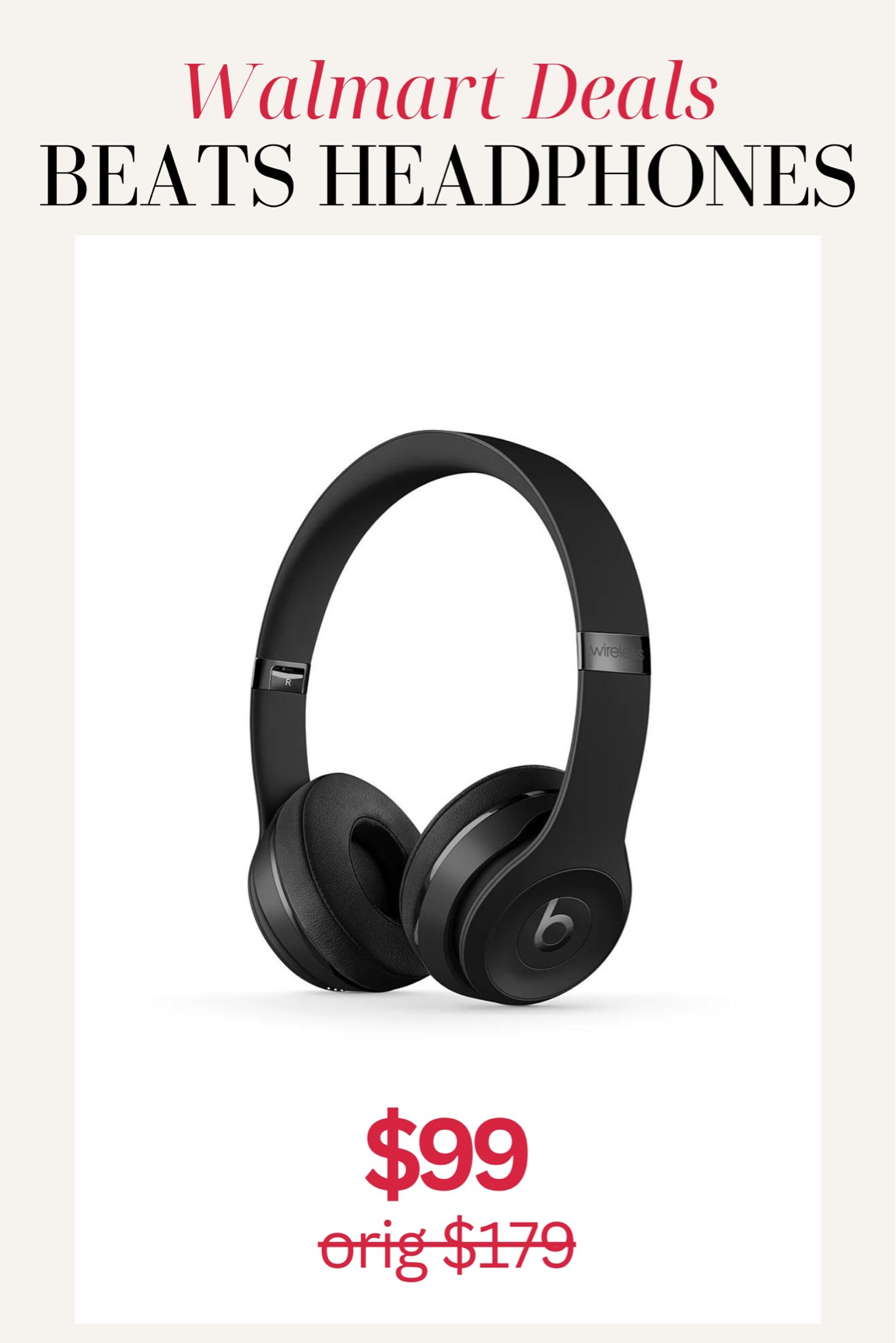 Beats headphones on sale from Walmart #IYWYK #walmartpartner #walmartfinds @walmart

#LTKGiftGuide #LTKHoliday #LTKsalealert