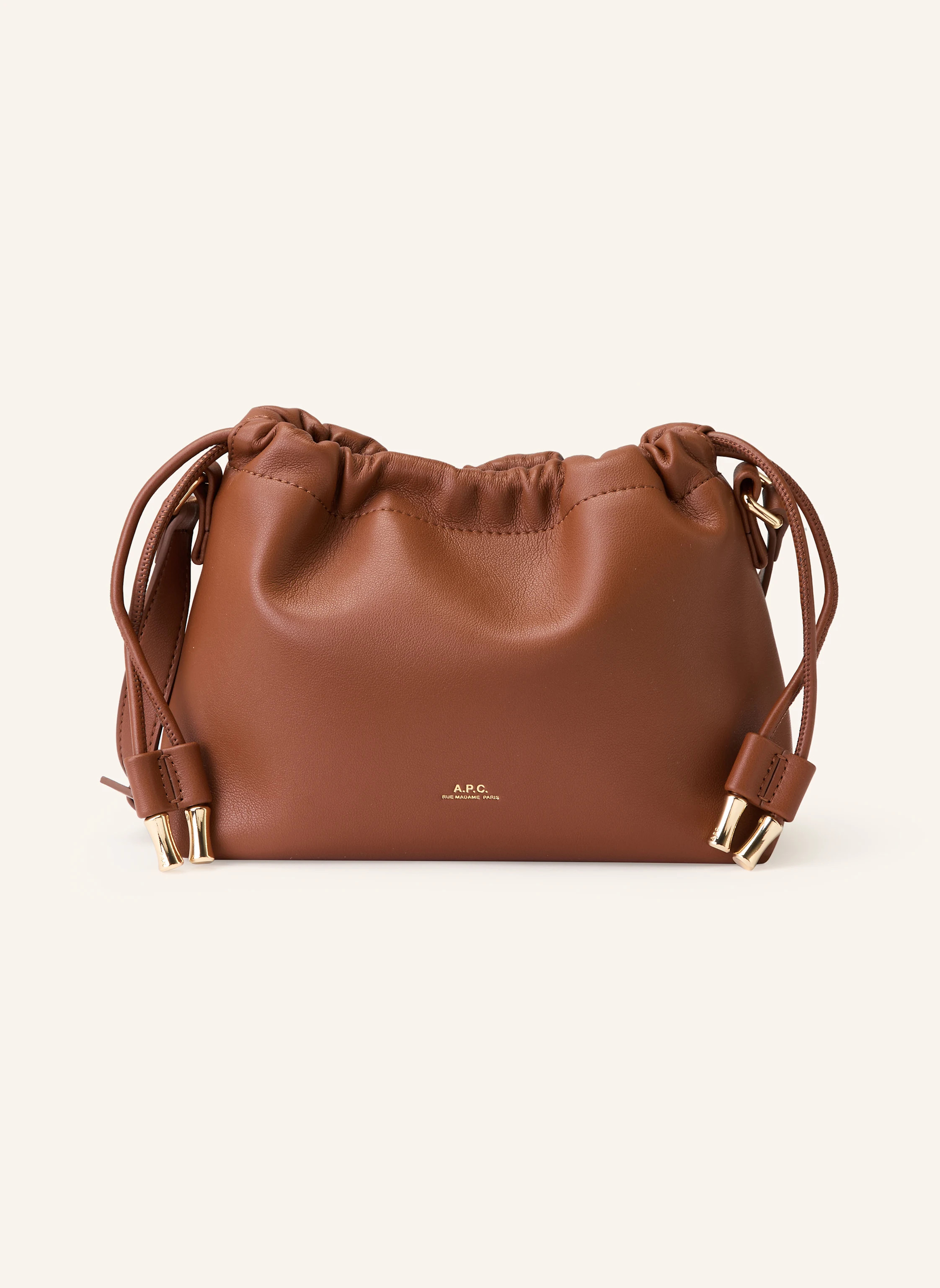 A.P.C. Beuteltasche NINON MINI in braun | Breuninger (DACH)