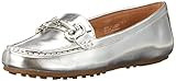 Aerosoles Women's Day Driving Style Loafer, Silver Metallic, 12 | Amazon (US)