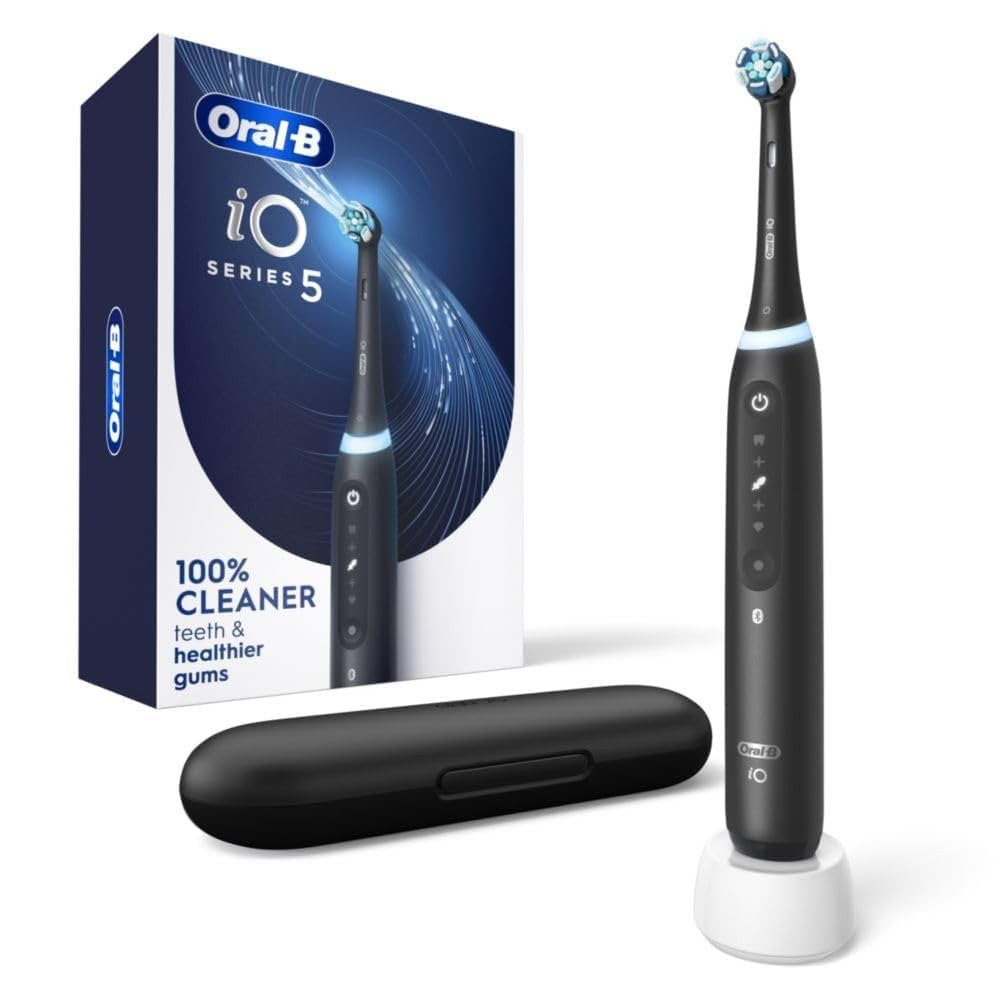 Oral-B iO Series 5 Rechargeable Electric Toothbrush with Visible Pressure Sensor to Protect Gums,... | Amazon (US)