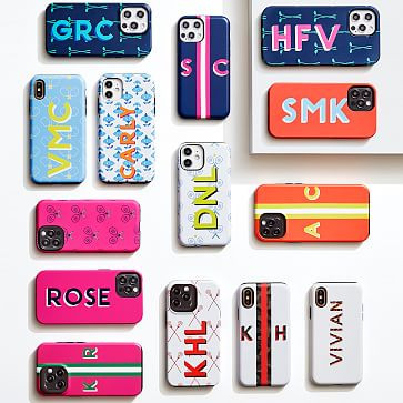 Personalized Striped Phone Case | Mark and Graham | Mark and Graham