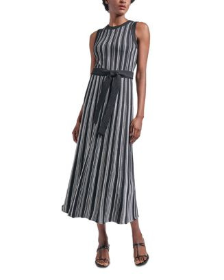 Misook Rib Knit Striped Maxi Dress  | Bloomingdale's Women | Bloomingdale's (US)