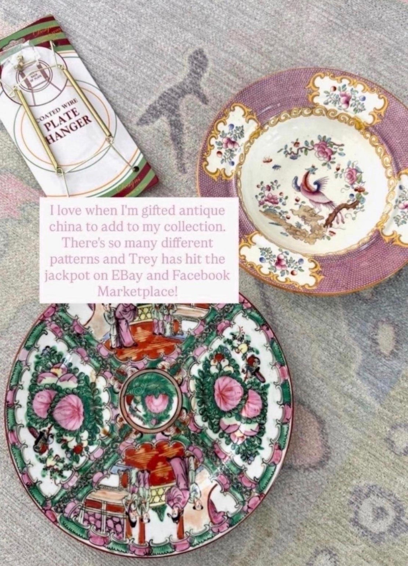 There is nothing better than the charm of antique china to bring character to a blank wall or shelf. These plates are some of my favorite finds, and using simple wire plate hangers makes displaying them so easy.

#LTKmomlife #LTKHome