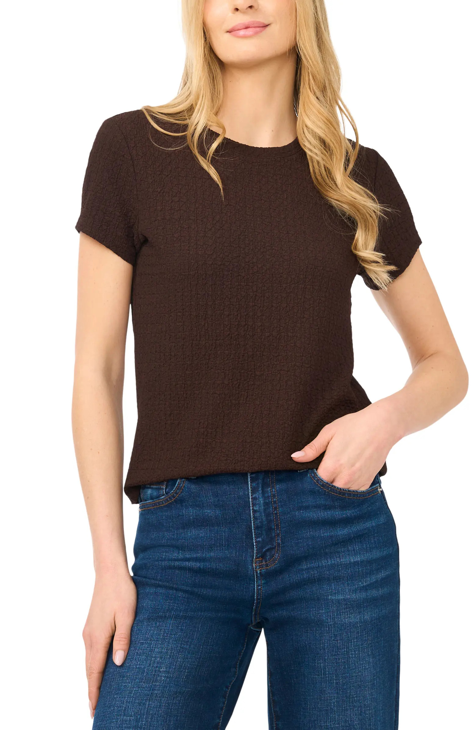 Pucker Crewneck T-Shirt | Nordstrom