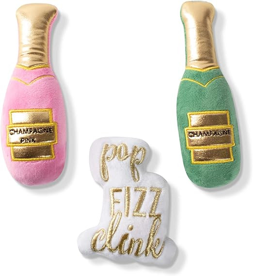 Fringe Studio Mini Plush Pet Toy Set with Squeaker, Feelin’ Bubbly! (289428), Multicolor | Amazon (US)