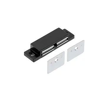 Richelieu 19-mm Black Magnetic Catch Cabinet Latch | Lowe's