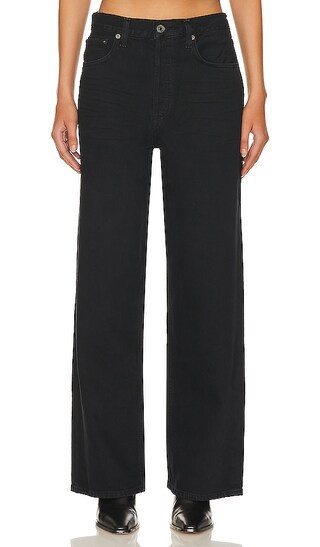 AGOLDE Low Slung Baggy Jeans in Black. - size 29 | Revolve Clothing (Global)