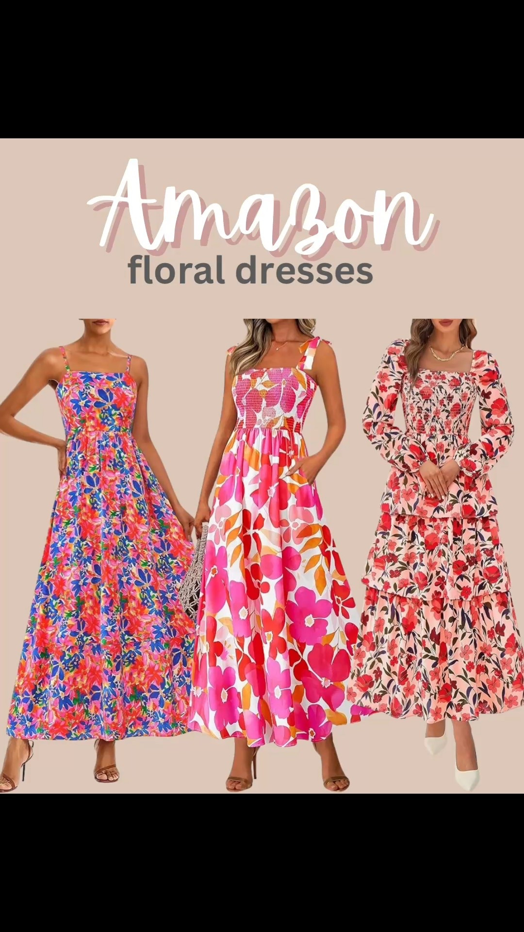 Floral dresses from Amazon for the spring! 
Beach vacation outfit, resort beach outfit, floral dress from Amazon

| amazon | spring dress | floral dresses | sundress | spring wedding guest | lsummer outfit | boho dress | boho style | summer outfit Inspo | spring dress | summer dresses | beach dress | travel dress | resort wear | resort dress | casual dresses | amazon dresses | amazon summer | amazon fashion | girly | cottage core | boho | amazon style | one shoulder | vacation  | summer | cruise | beach outfit | beach fashion | mini dress | wedding guest | wedding guest dresses | boho | date night | 
#amazon #weddingguest #dress #dresses 

#LTKTravel #LTKSeasonal #LTKBump