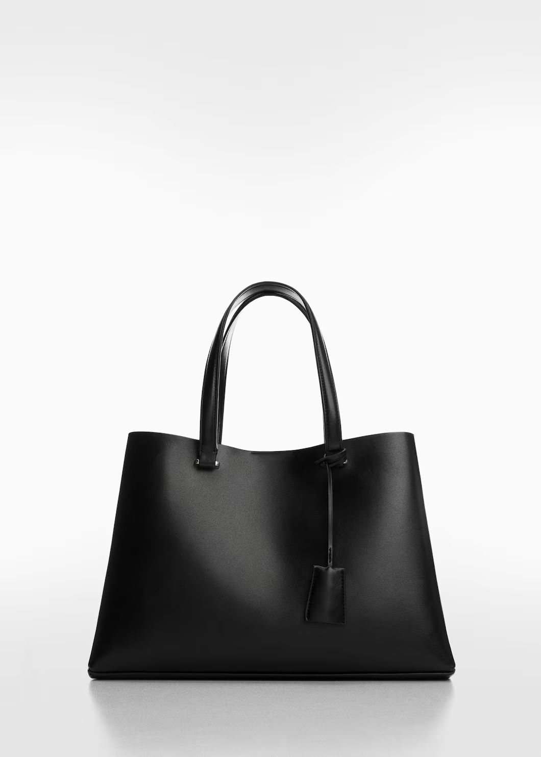 Shopper bag with dual compartment | MANGO (UK)