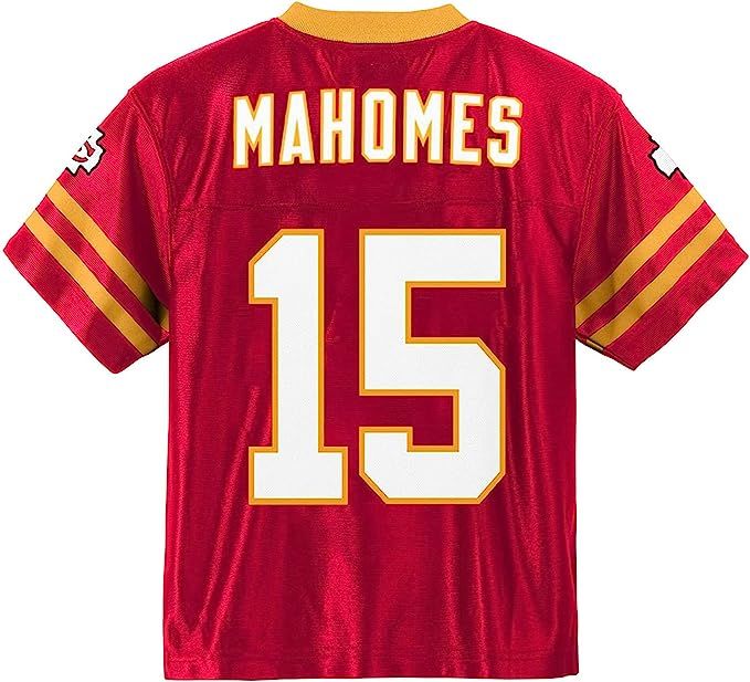 Patrick Mahomes Kansas City Chiefs #15 Red Youth Player Home Jersey | Amazon (US)