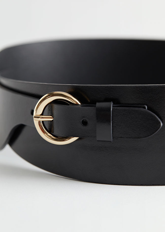 Wide Leather Waist Belt | & Other Stories (EU + UK)