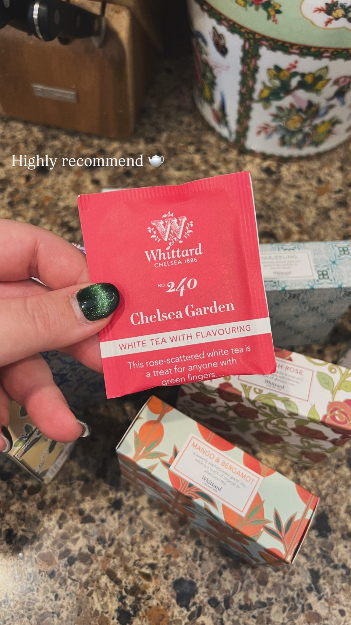 A tasty afternoon treat 💚 picking up this Whittard tea sampler was such a good call. I’m enjoying trying new teas every afternoon!

#LTKHoliday #LTKHome #LTKGiftGuide