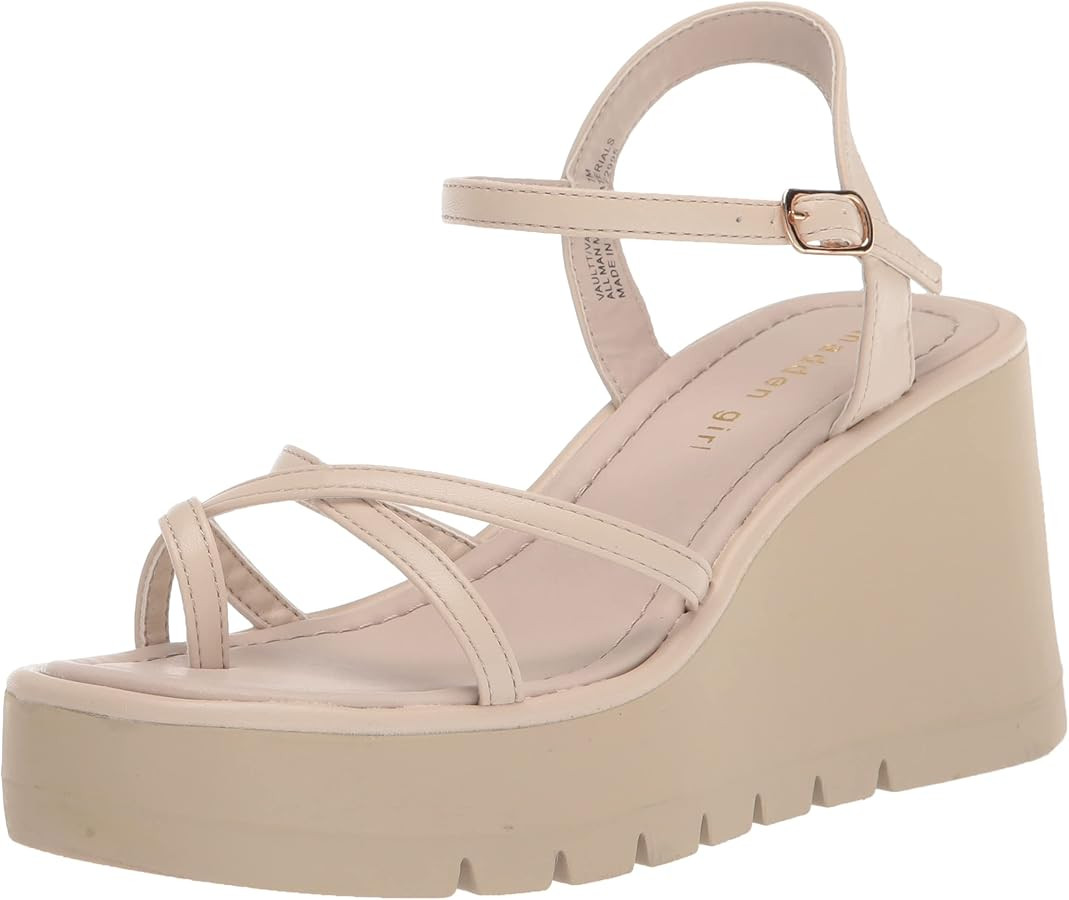 Madden Girl Women's Vaultt Wedge Sandal | Amazon (US)