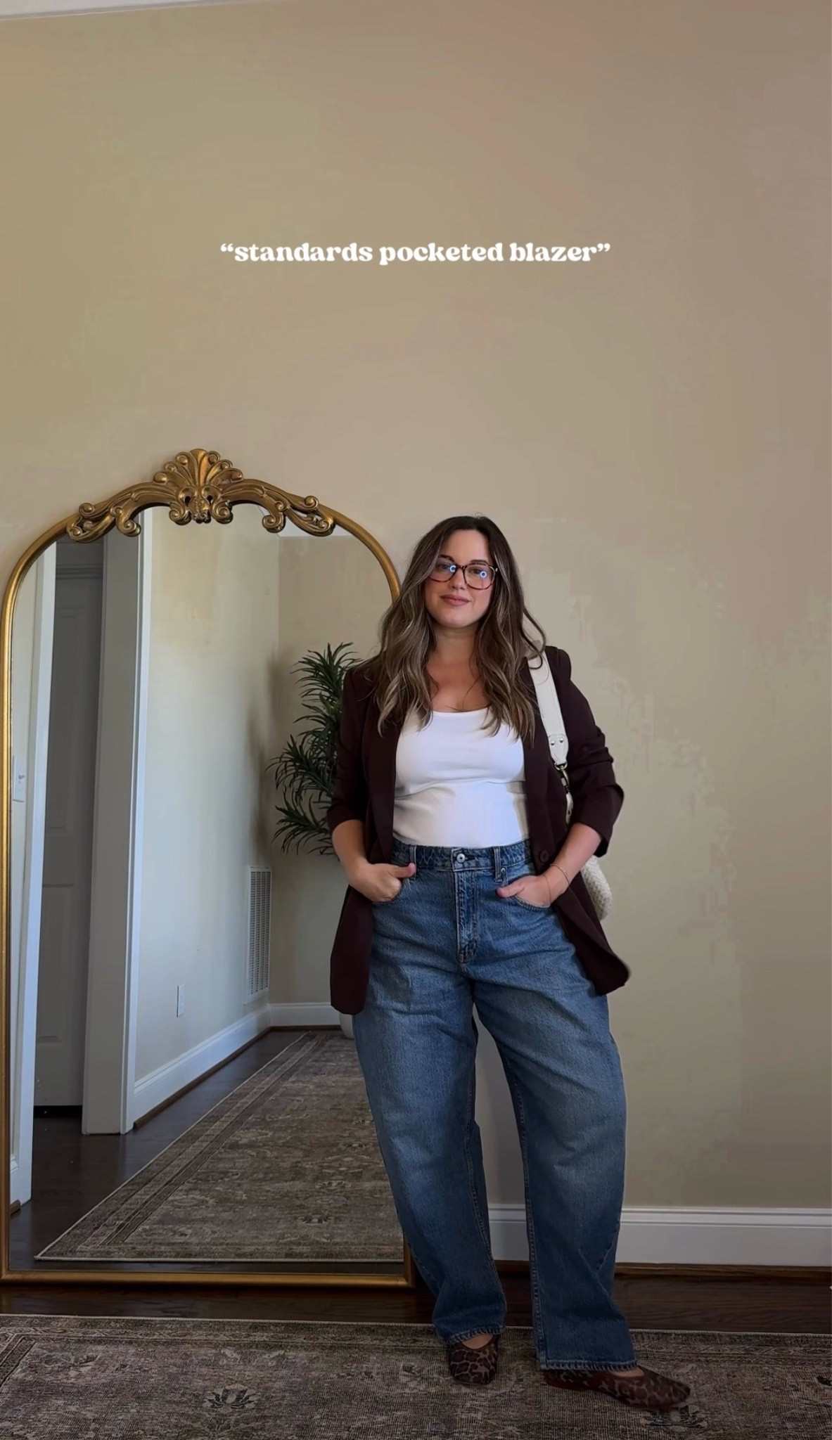 Code: KACEYNICOLE40 at VICI
Blazer is size large
Jeans true to size 
Tank large

#LTKootd #LTKSeasonal