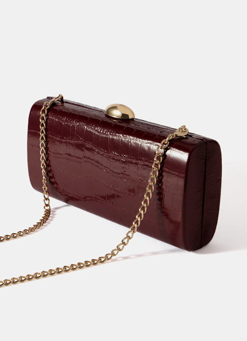 Hope Burgundy Structured Clutch BagUS$175.00Colour: BurgundyChoose your sizeChoose your sizeADDPr... | Mint Velvet - US