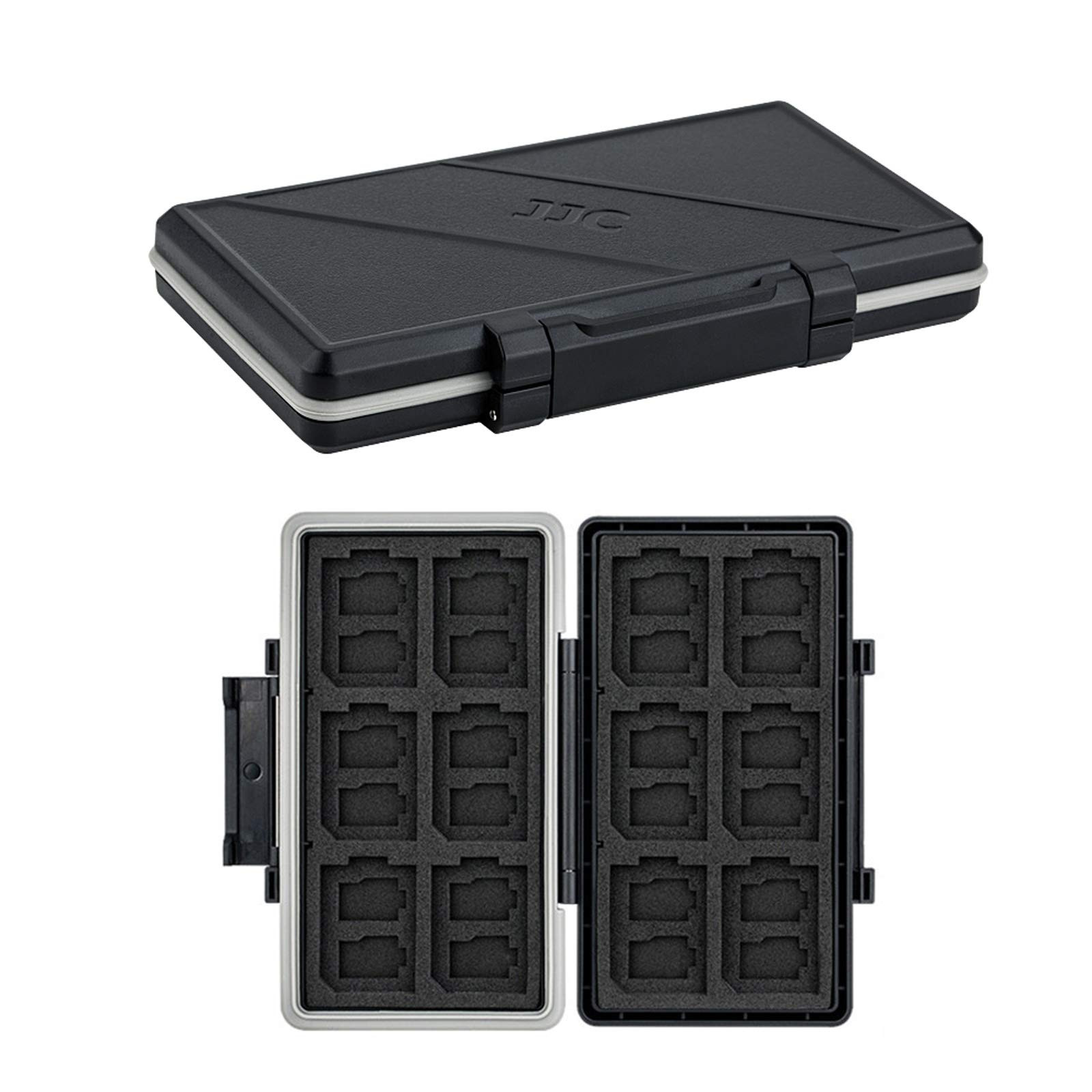 36 Slots Memory Card Case Water-Resistant Anti-Shock Memory Card Wallet for 24 Micro SD SDXC SDHC... | Amazon (US)