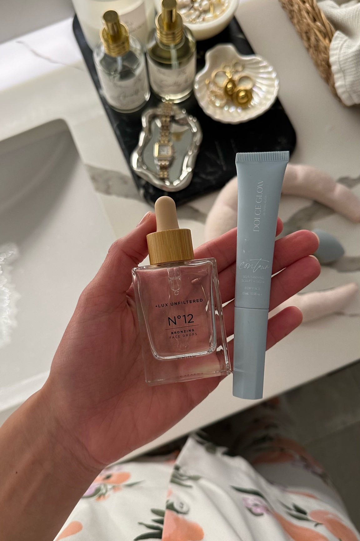 Tanning products for face 